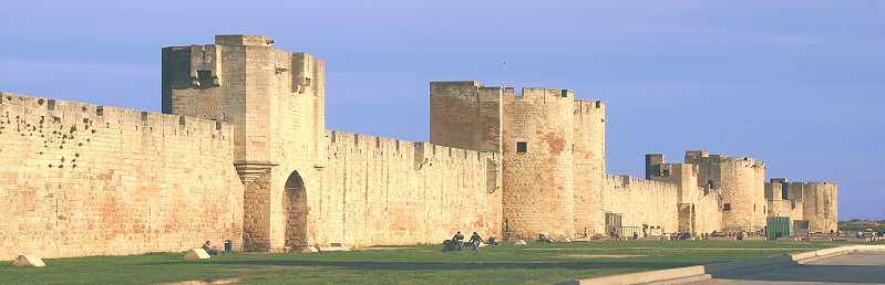 Aigues Mortes Stadtmauer