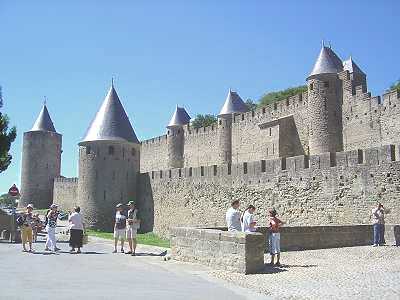 Carcassonne Stadtmauer