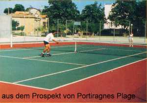 Ferienhaus Tennis
